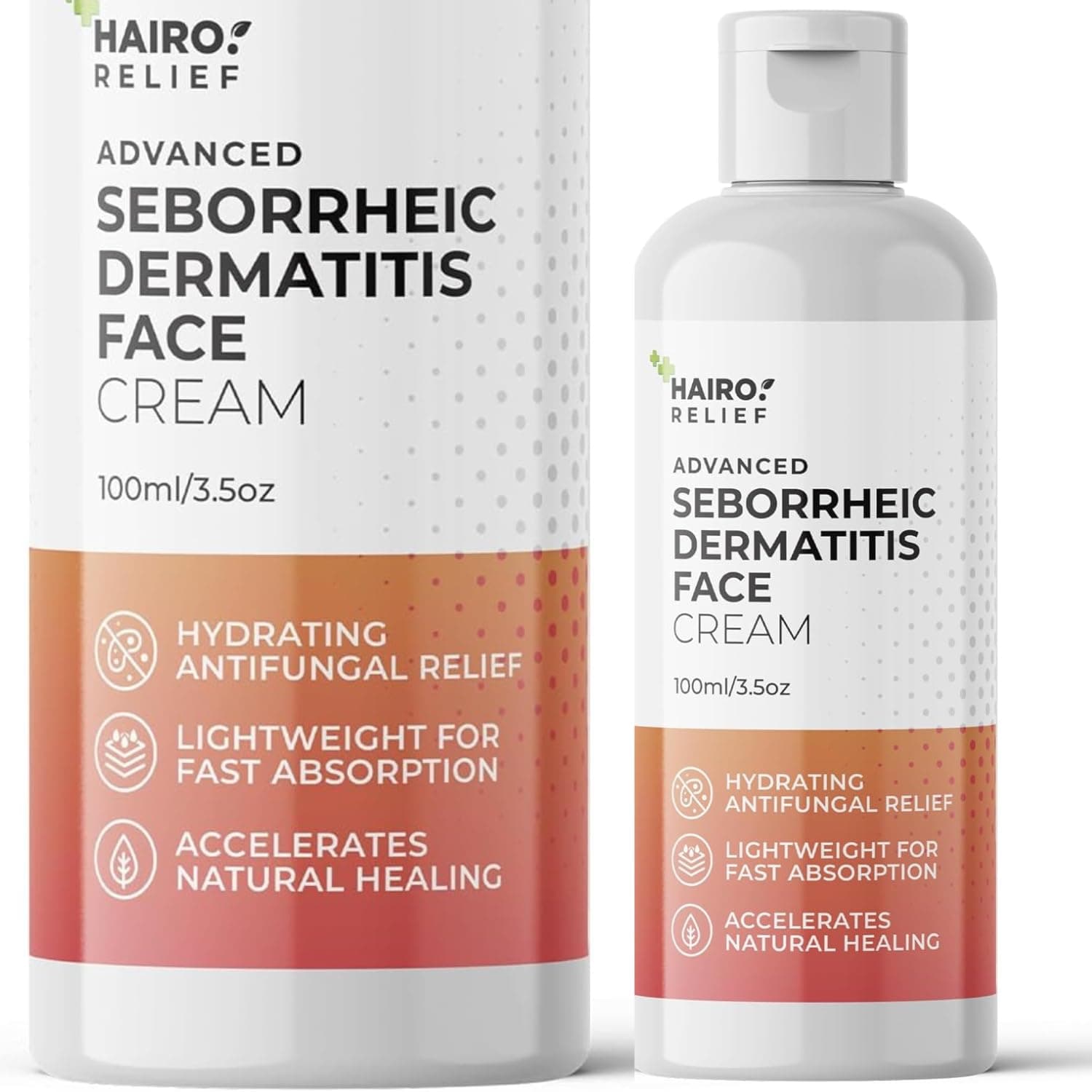Advanced Seborrheic Dermatitis Face Cream by HAIRO RELIEF | 100ml cream for seborrheic dermatitis