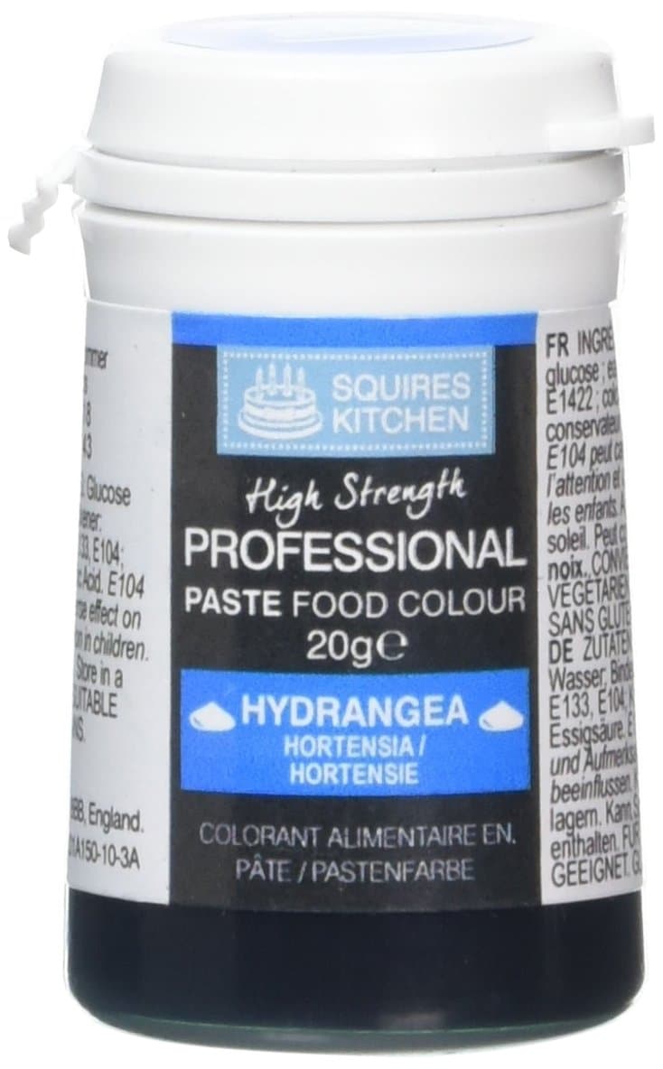 Squires Kitchen Professional Hydrangea Food Colour Paste 20 g (Pack of 10)