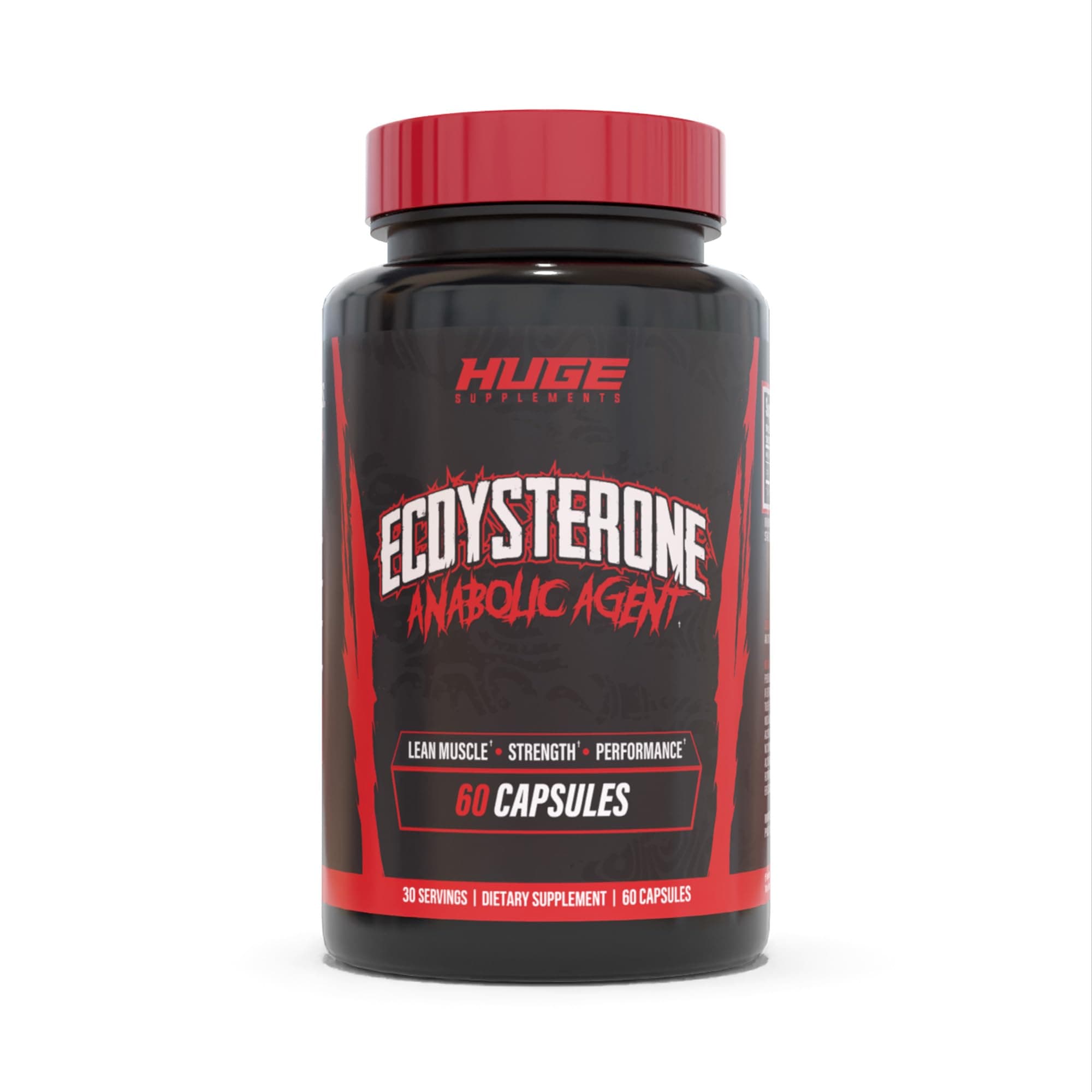 Huge Supplements Ecdysterone Supplement, Natural Muscle Builder for Men, 1000mg Beta Ecdysterone Per Serving, Optimally Dosed, Superior Absorption, 98% Highest Purity Available