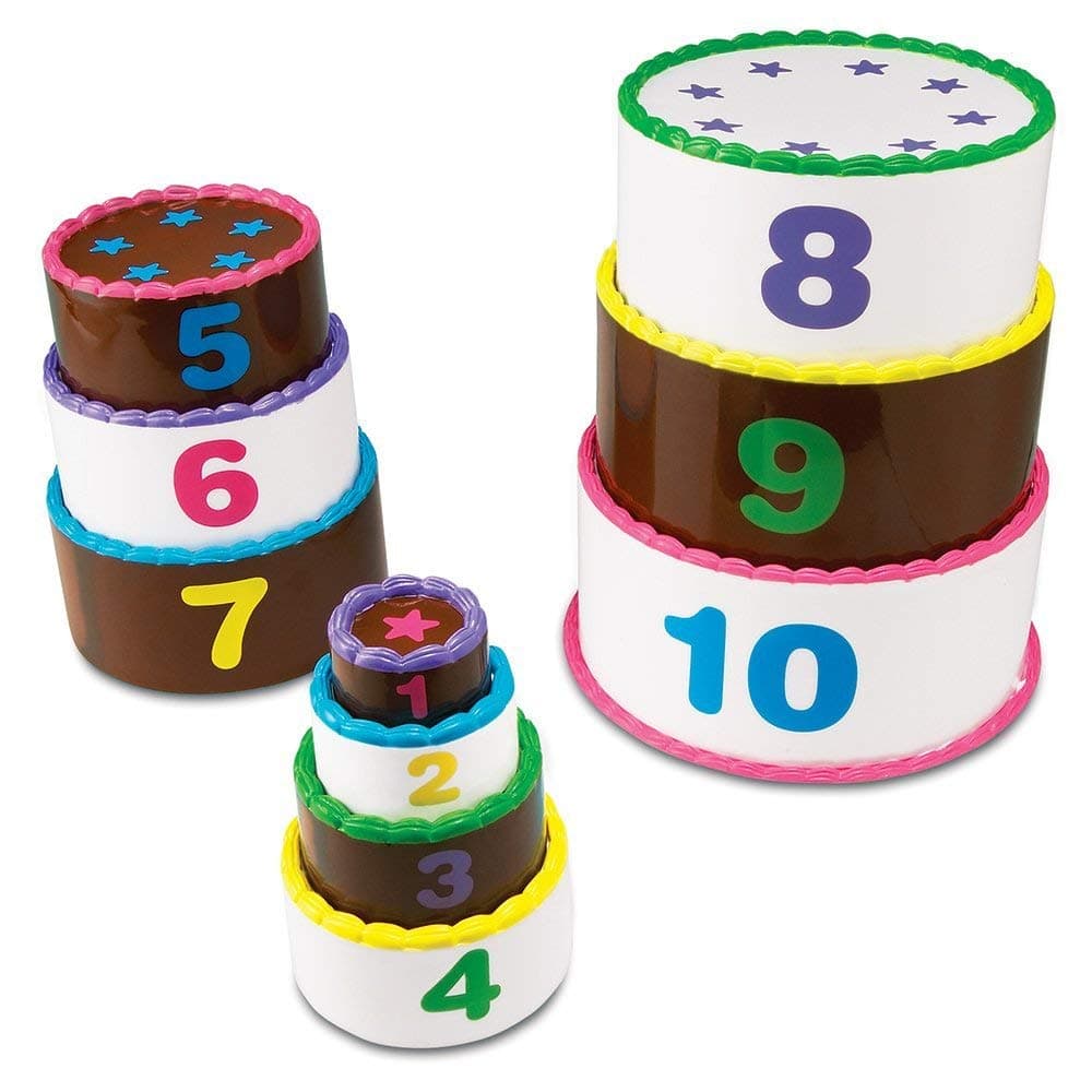 Learning Resources Smart Snacks Stack & Count Layer Cake- Numbers & Counting