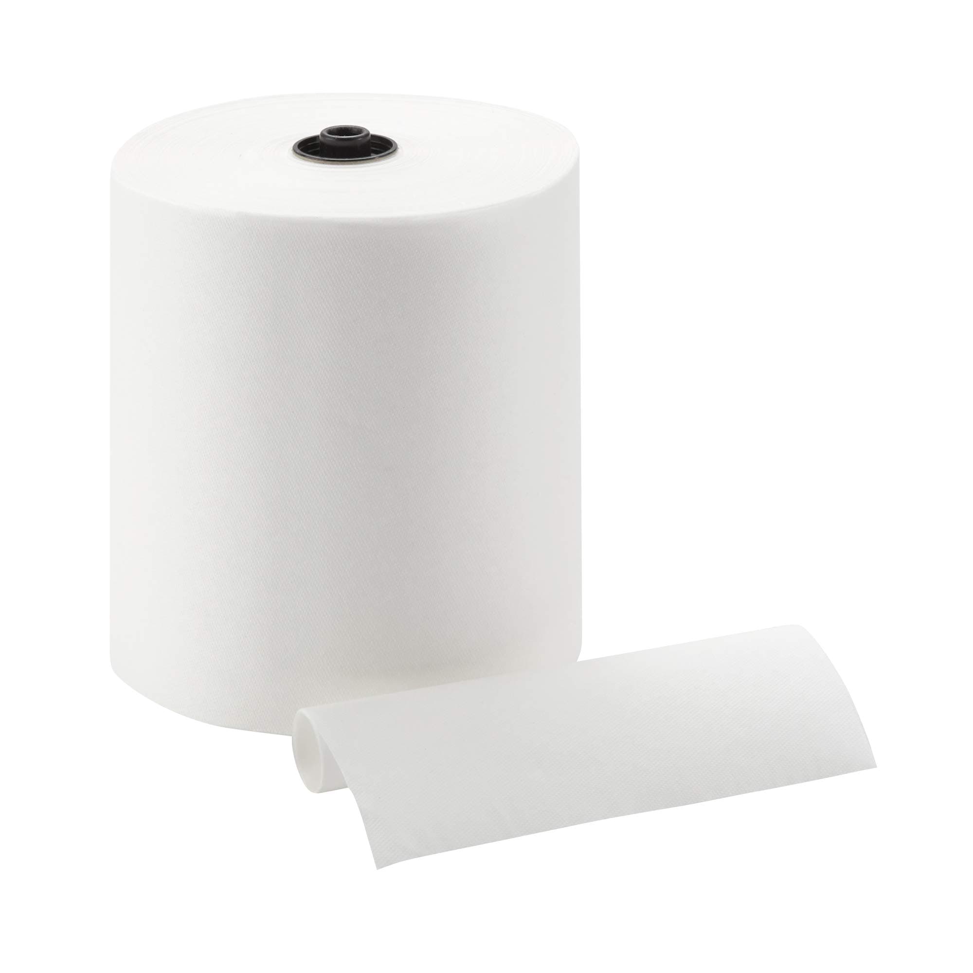 Georgia-PacificenMotion 8" Recycled Paper Towel Rolls By GP PRO, White, 700 Feet Per Roll, 6 Bulk Paper Towel Rolls Per Case, 89430