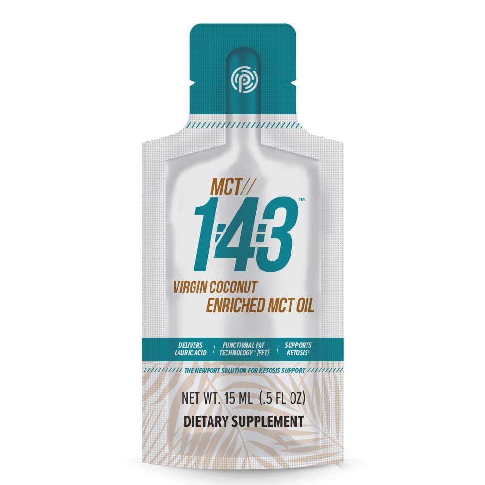 Pruvit MCT 143 Virgin Coconut Enriched MCT Oil OTG - 10 Pack
