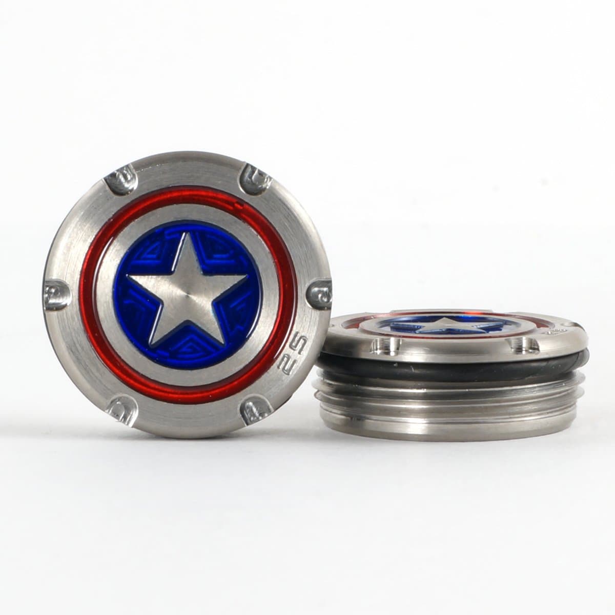 19th Hole Custom Shop Deluxe Tour Style Weights for Scotty Cameron Putters, America Shield