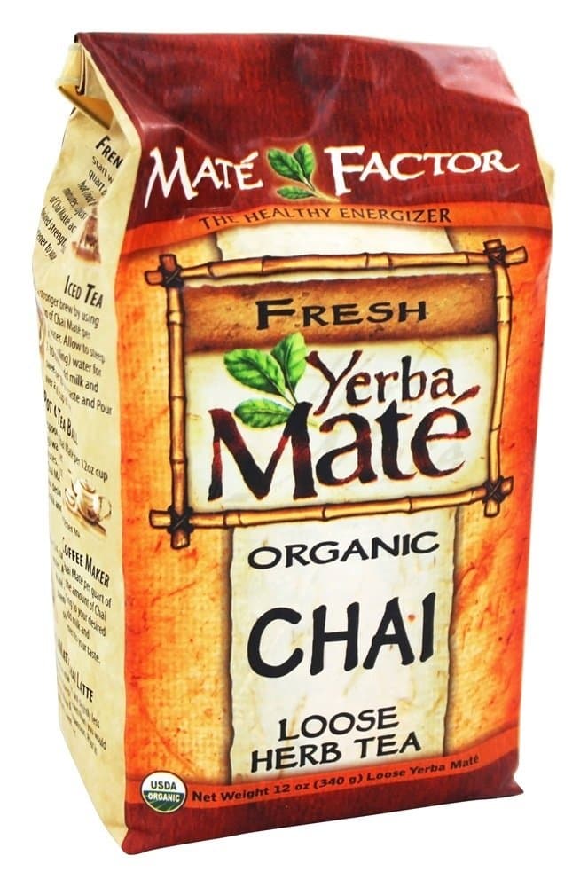 Mate Factor Yerba Organic Chai Loose, 12 OunceUSDA Organic
