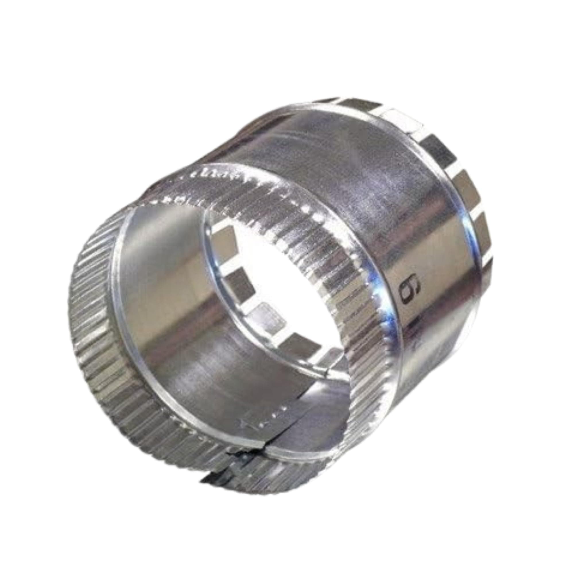 14" Round Snap Durable Galvanized Dovetail Duct Start Collars - Optimal & Economical Solution for Efficient Duct Runs"