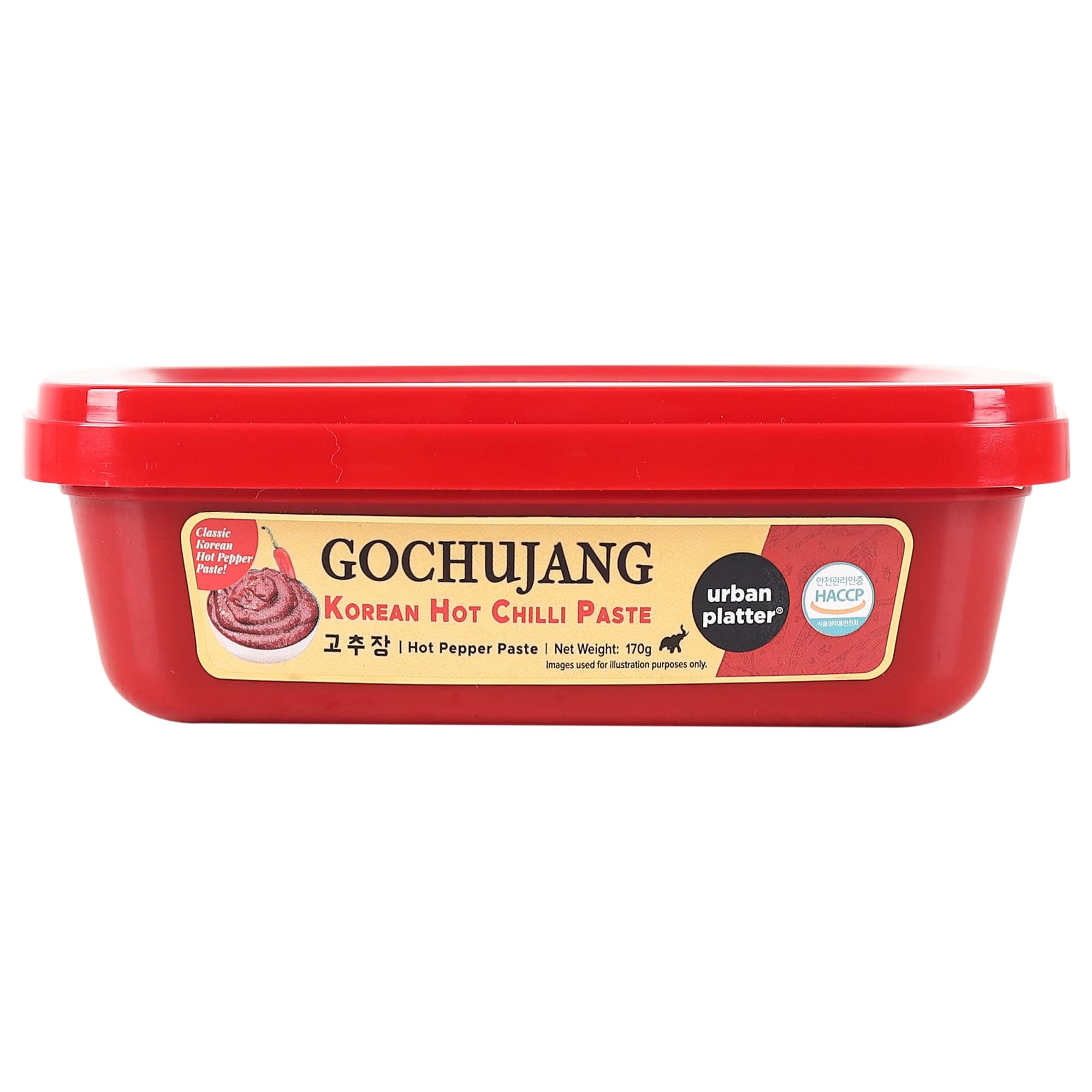 Classic Korean Gochujang, 170g [Hot Chilli Paste, Thick and Smooth, Unique Umami Flavour]