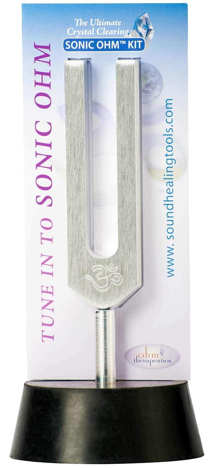 THERE'S NO PLACE LIKE OHM Therapeutics Sonicââ€ž¢ OHM Tuning Fork KIT for Crystal Clearing & Energy Practitioners (1088.8 Hz)