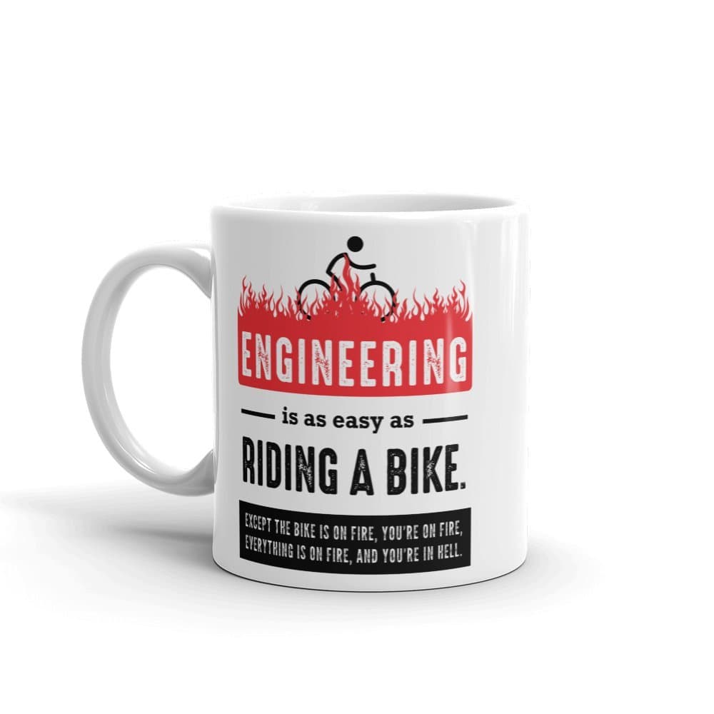 Engineer Mug, Mechanical Engineer Gifts, Geek Gifts, Office Space Mug, Engineering Mug