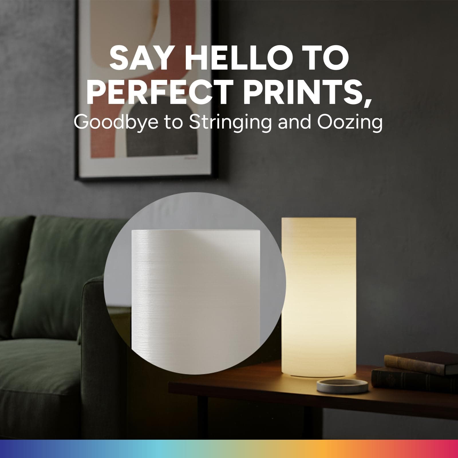 OVERTURE PETG 3D Printer Filament 1.75mm, Neatly Wound Durable PETG, 1kg Spool (2.2 lbs), Strong Toughness Filament, Accuracy +/- 0.02mm, Fit Most FDM Printers (Black)