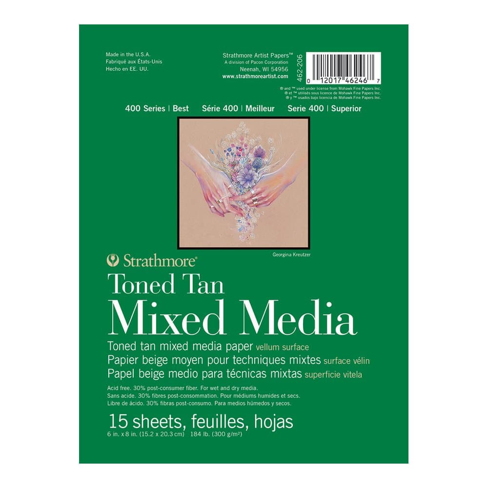 PACON Strathmore MXMD TN 400 TAN 6"x8" 15SH(12)