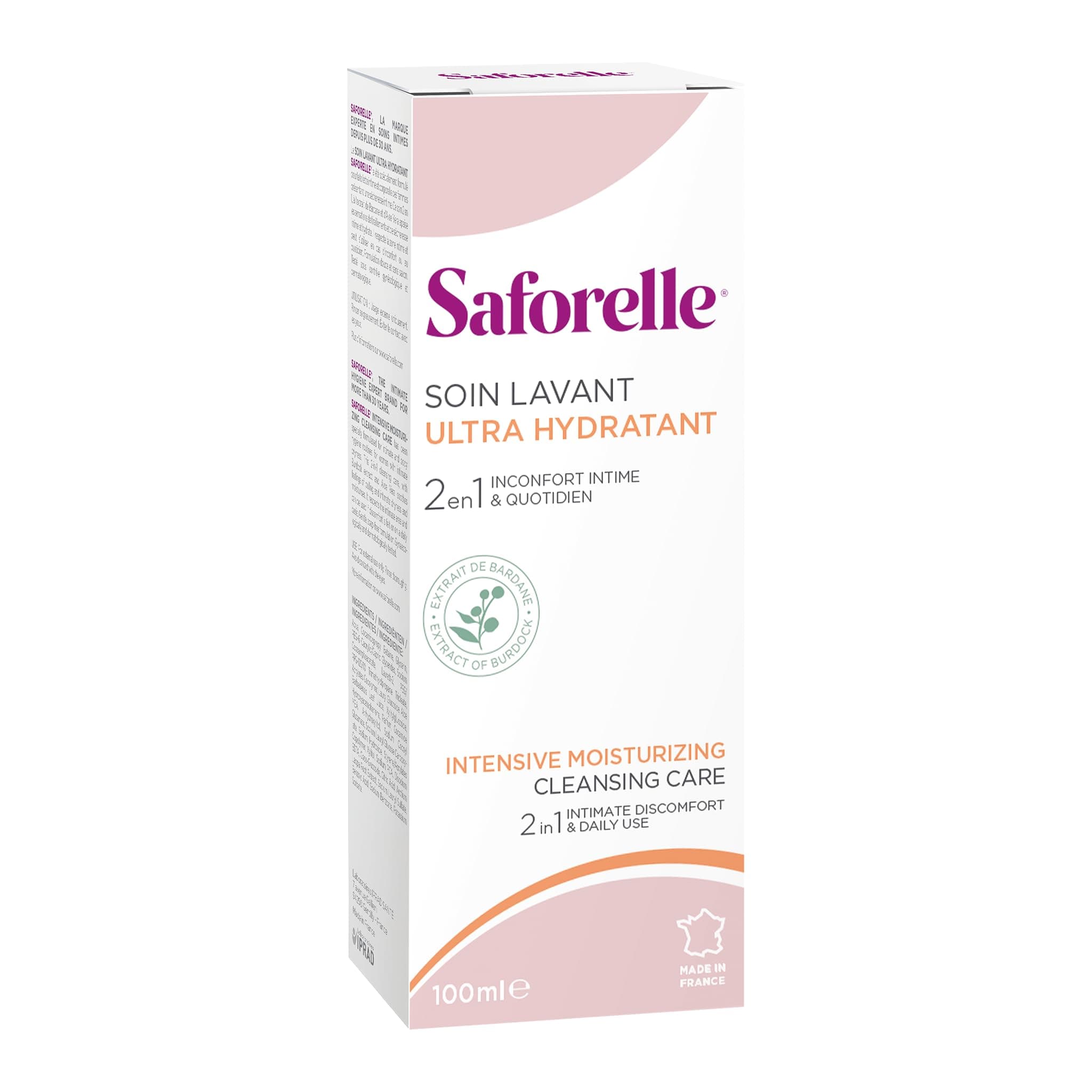 Saforelle Extra Moisturising Wash Gel 100 ml