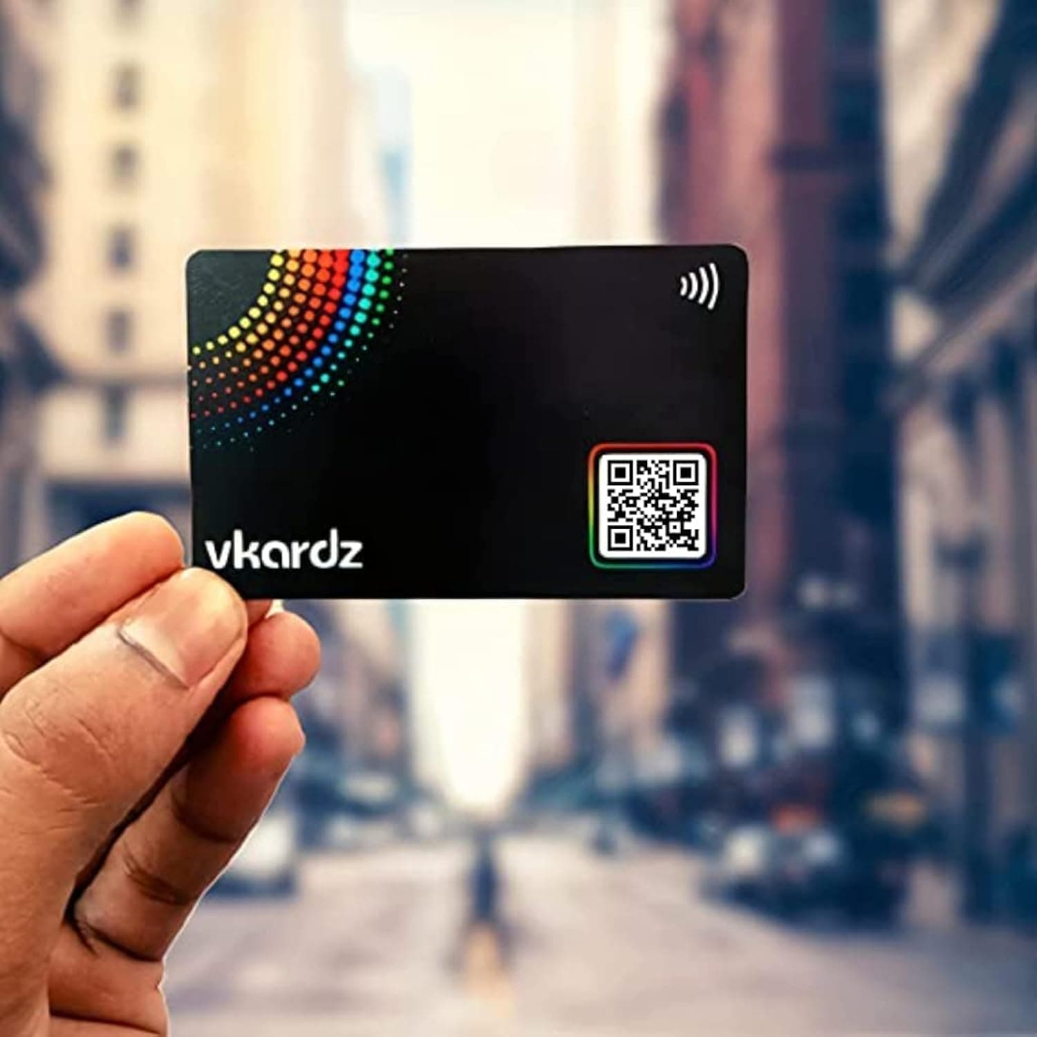 Tiger Smart NFC Digital Business Card | Tap to Share Contact Details, Social Media & Website | Reusable NFC Visiting Card for Business & Professionals