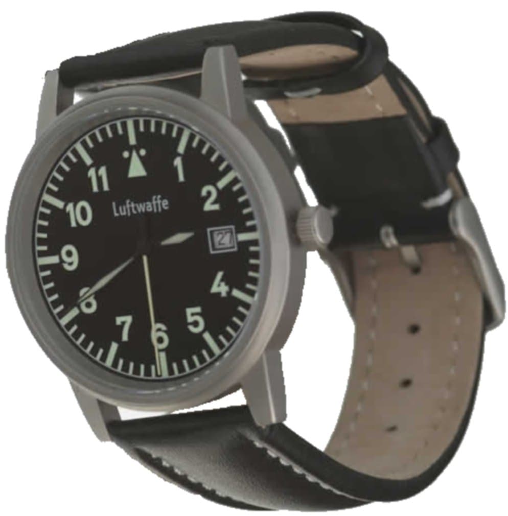 Luftwaffe Steel Pilot Watch- 3H07E