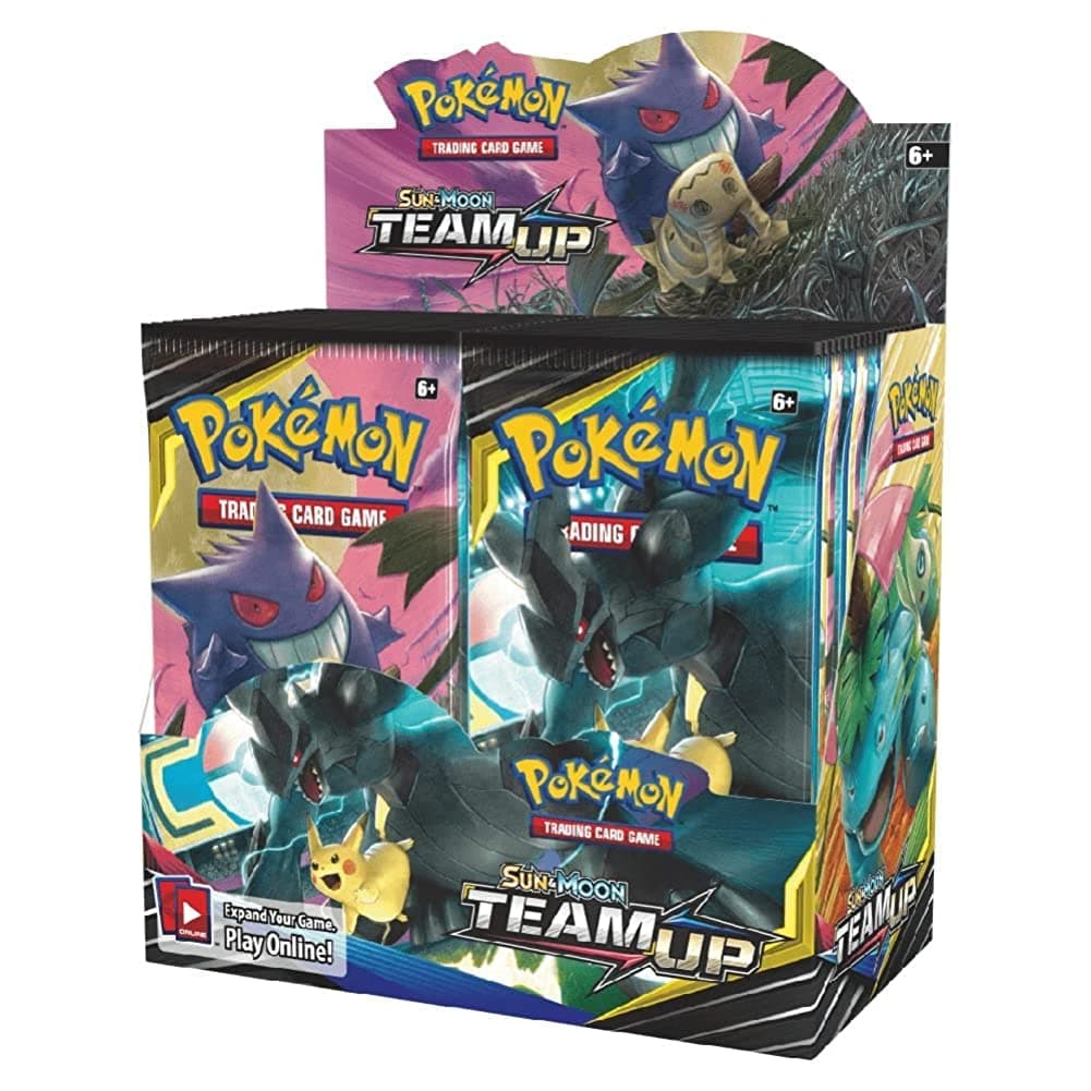 Pokémon POK81486 TCG: Sun and Moon 9 Team Up Booster Display