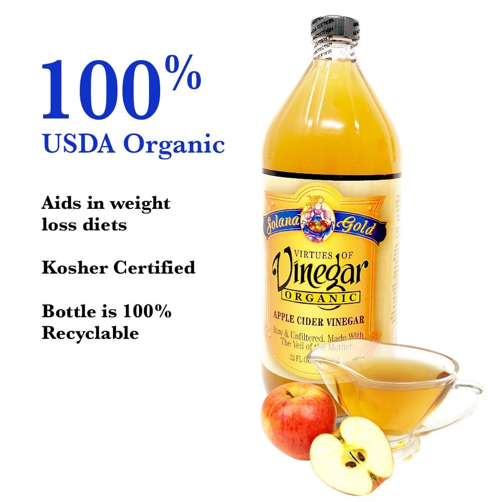 Solana Gold Organics Apple Cider Vinega (16 oz)