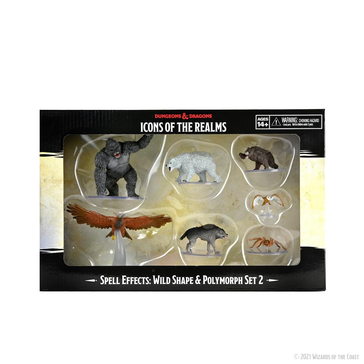 WizKids D&D Icons of The Realms: Dungeons & Dragons: Wild Shape & Polymorph Set 2