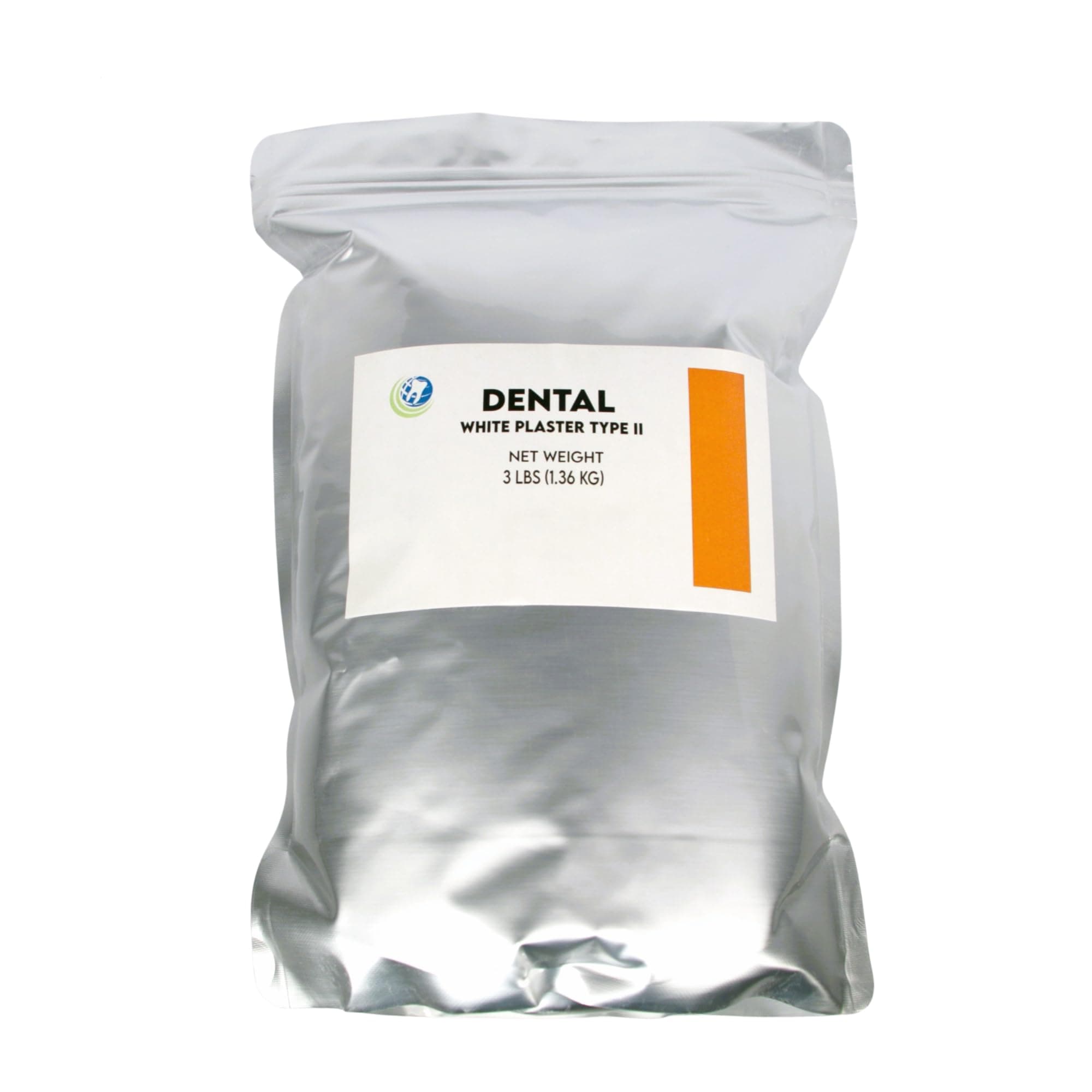 3 LB - White Dental Lab Plaster for Dental Cast Fabrication, Dental Study Model, Casting Replicas -3 lb. Dental Plaster White Type II Regular Set Model Stones Used in Dental Lab, Arts and Crafts