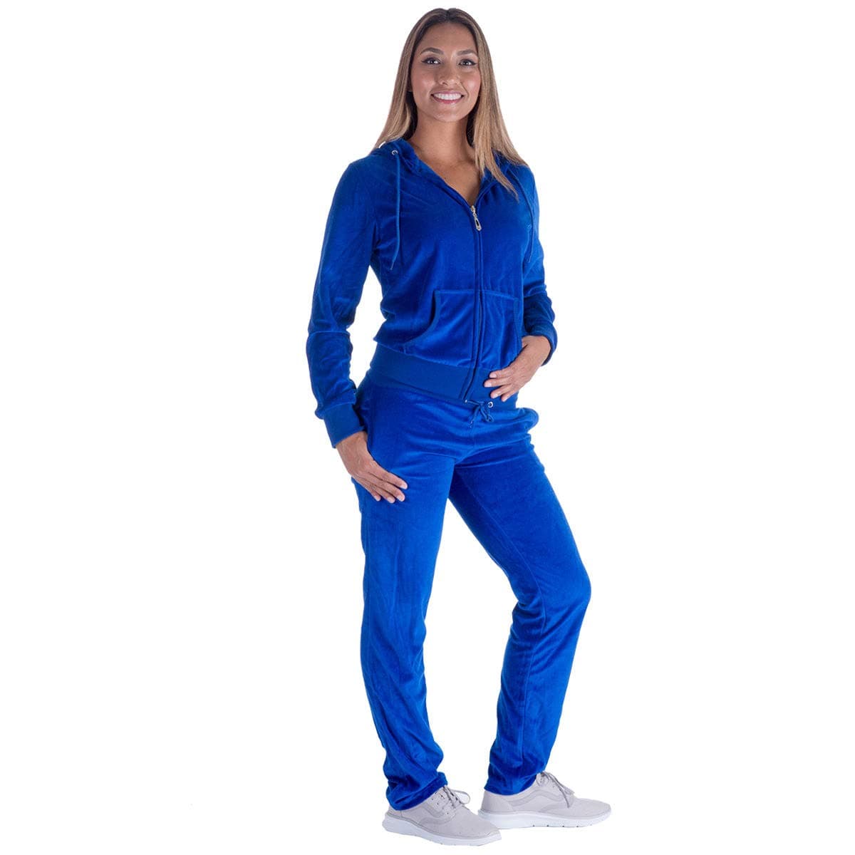 Velour Tracksuit Womens 2 Pieces Joggers Outfits Jogging Sweatsuits Set Soft Sports Sweat Suits Pants