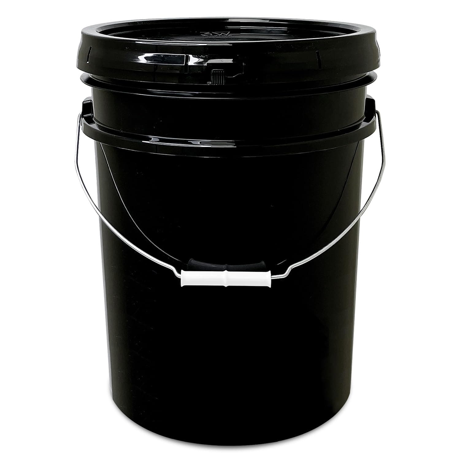 ePackageSupply 5 Gallon Bucket with Airtight Lid | Made in USA | Food Grade | Heavy-Duty Premium HPDE Plastic | Durable 90 Mil All Purpose Pail | Easy Stack and Store | BPA Free | 1 Count