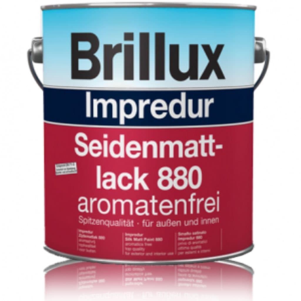 Black Lux Impredur 880 Silky Matt Paint RAL 3009 Oxide Red 2.5 Litres