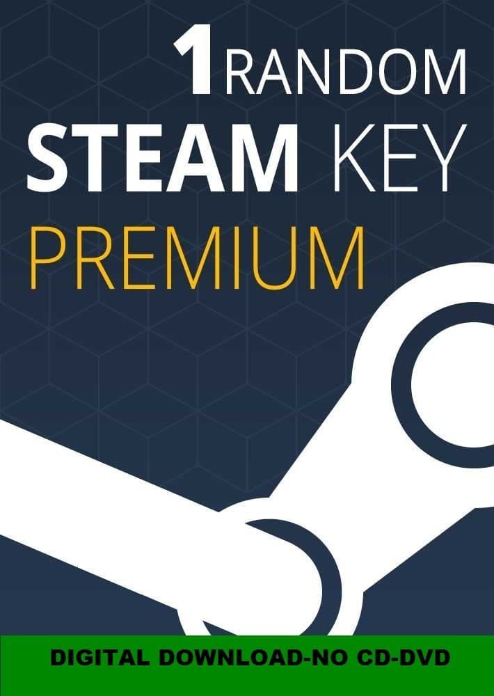 1 Random Steam Premium CD-Key (PC)