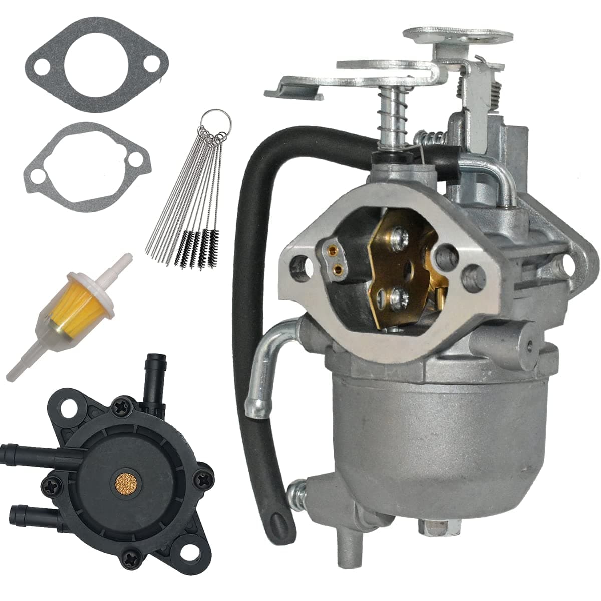 Carburetor Fit for Kawasaki Mule 600 610 SX XC SC 4x4 KAF400 KAF400B KAF400A KAF400C KAF400E KAF400D Carb With Fuel pump