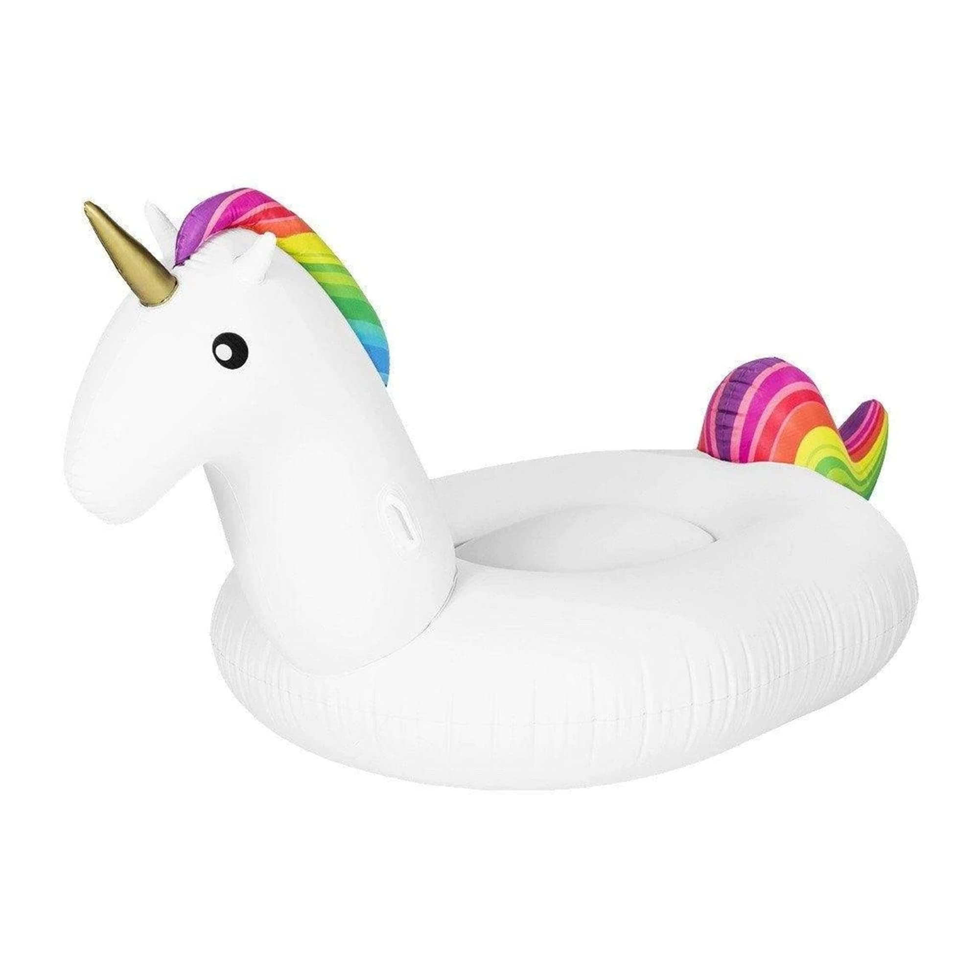 Wanna Party Inflatable Unicorn Float for Adults & Kids, Pool Party Essentials, Swimming Pool Float, Fun Beach Floaties, Pool Floats for Adults & Kids, Prop for Beach Parties, Large Size- 1 Unit