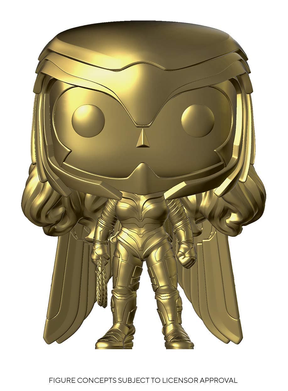 Pop! Heroes: Ww 1984- Ww Gold Power (Gd Ch) (Exc), Action Figure - 47372