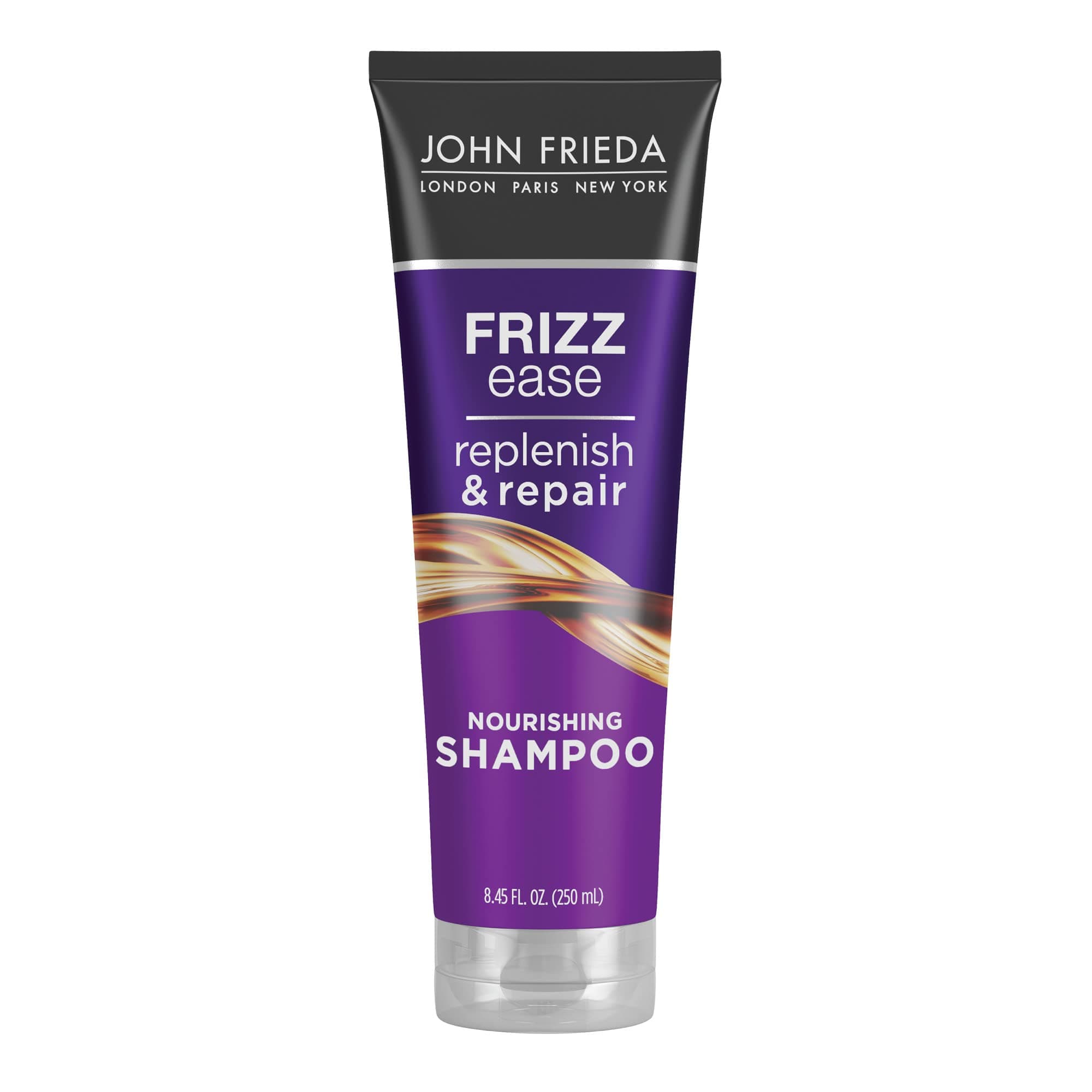 John Frieda Anti-frizzz Shampoo with Argan Oil and Coconut Oil for Damage and Frizz, Paraben Free, Phthalate Free, Cruelty Free, Vegan Friendly, 220 ml Bottle