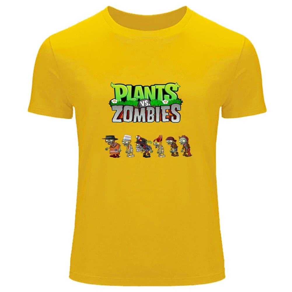 Plants vs Zombies Printed for Boys Girls T-Shirt Tee Outlet