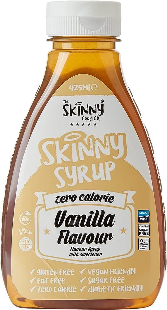 The Skinny Food Co. Vanilla Syrup, Skinny Syrup, Sugar Free