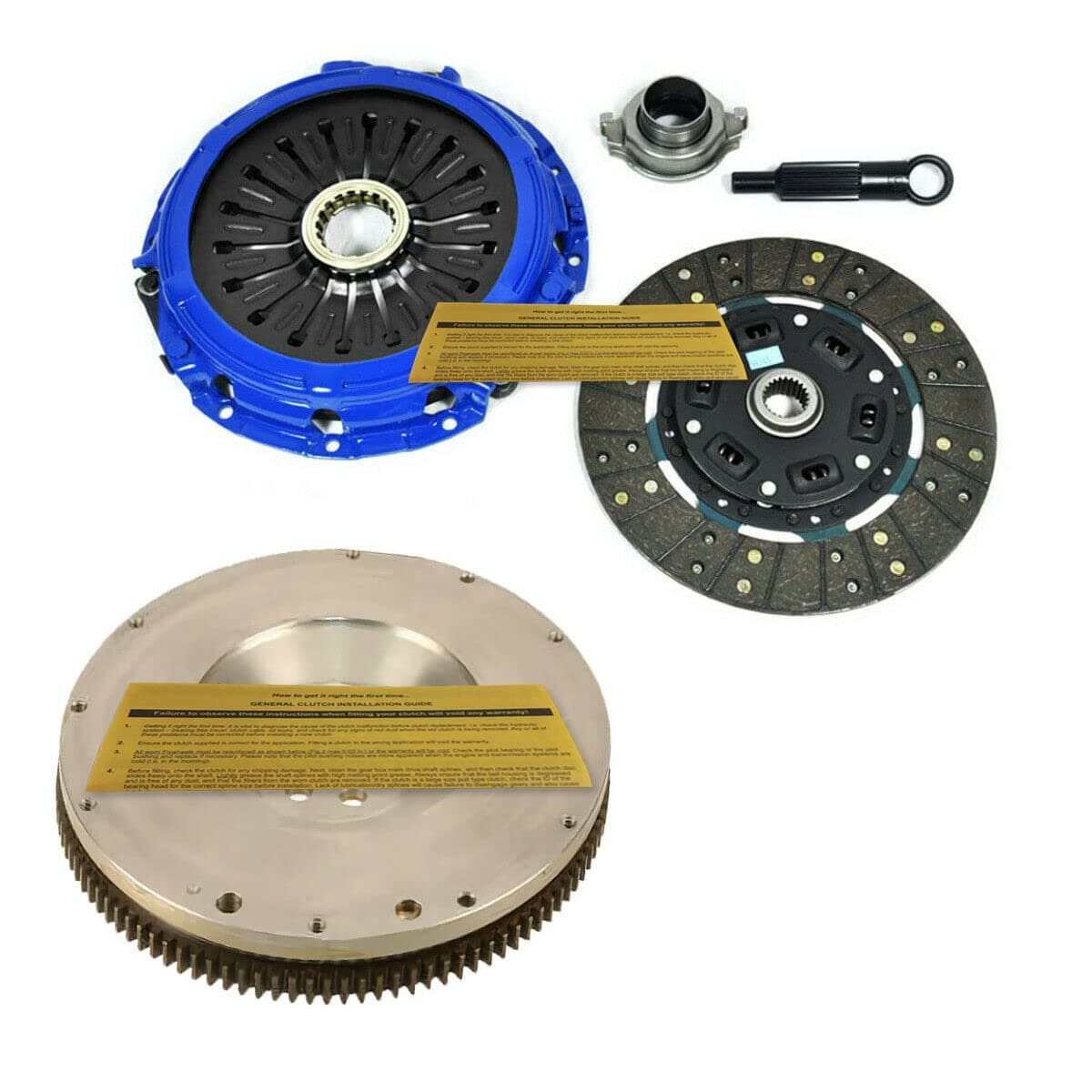 EFT STAGE 2 CLUTCH KIT+FLYWHEEL FOR 08-15 MITSUBISHI LANCER EVO 10 X GSR 4B11T