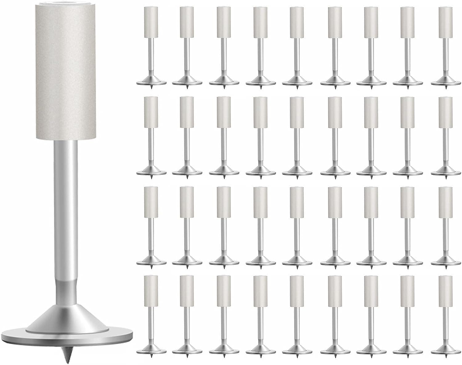 BOSS LIFE STYLE 100pcs Manual Steel Nails Gun Rivet Tool Round Nails 7.3mm Portable Nail Shooting Machine Nail Wall Fastening Tool