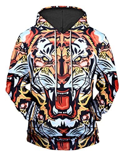 JW 3d Fashion Hoodies Sweatshirts Plus Size Hooded Pullovers