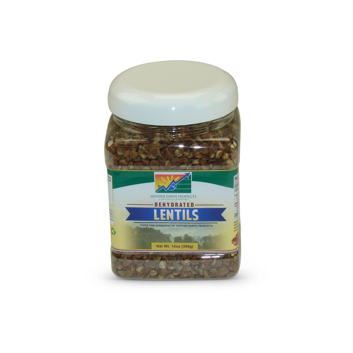 Dehydrated Lentils, Quart Jar