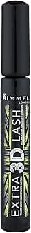London Extra 3D No. 003 Extreme Black Lash Mascara for Women, 0.27 Ounce
