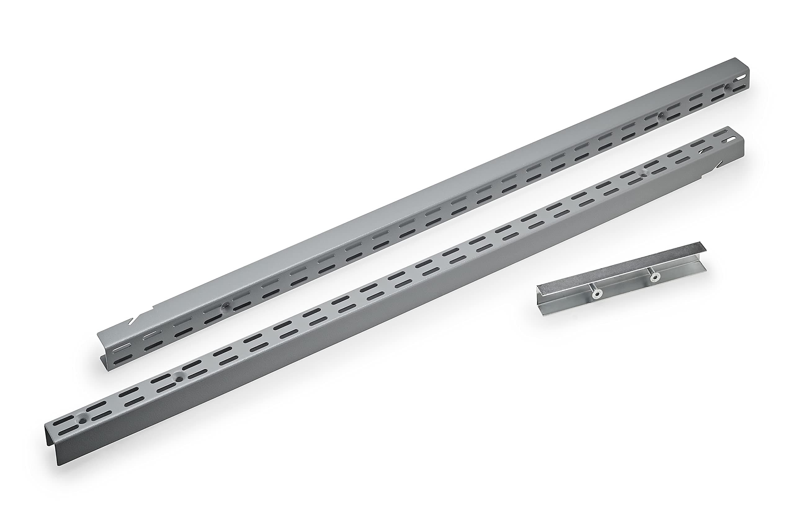 Triton Products 1701 Storability Vertical Hang Rail and Mounting Hardware 63-Inch L Gray Epoxy Coated Steel