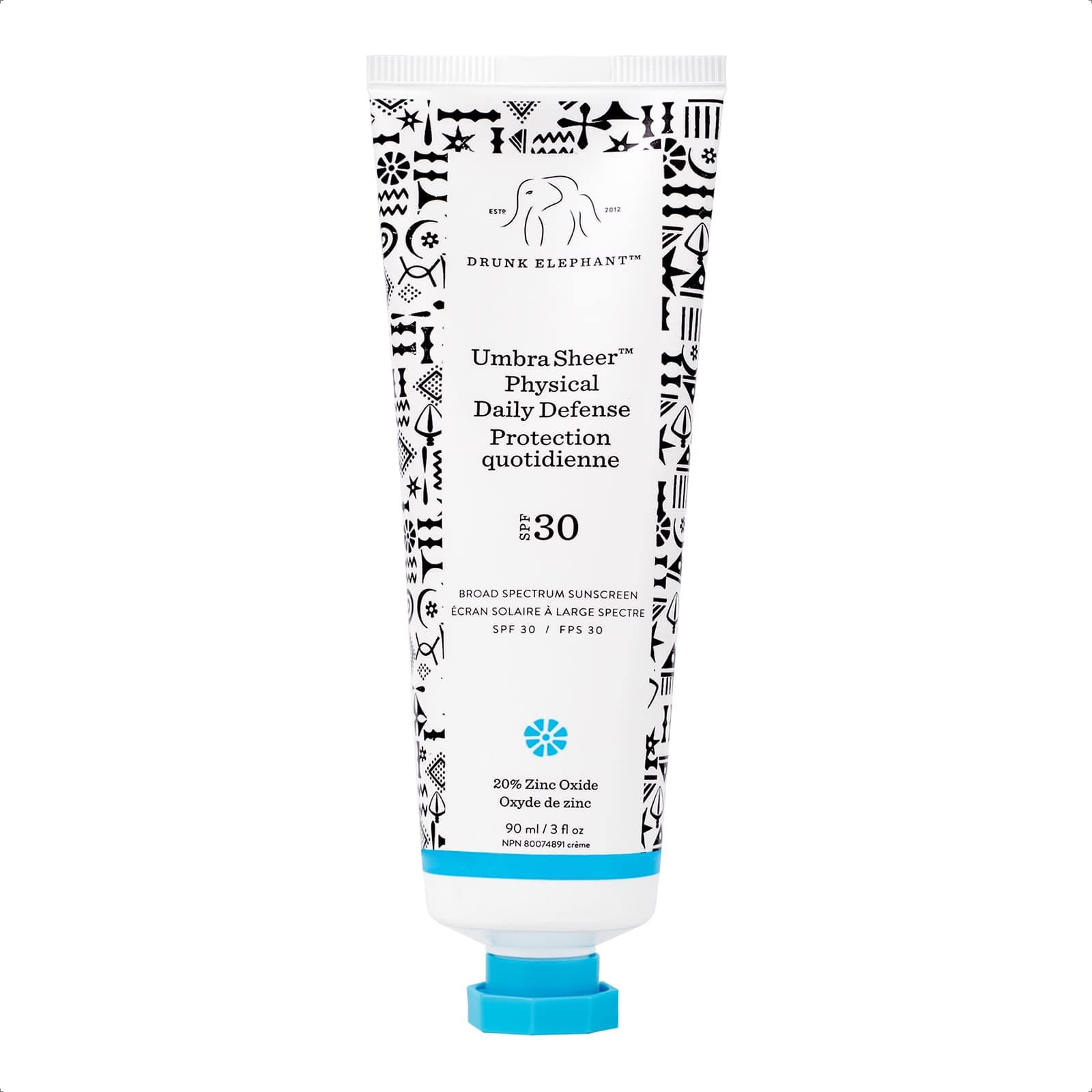 DRUNK ELEPHANT Umbra sheer physical daily defense sunscreen SPF30 90ml
