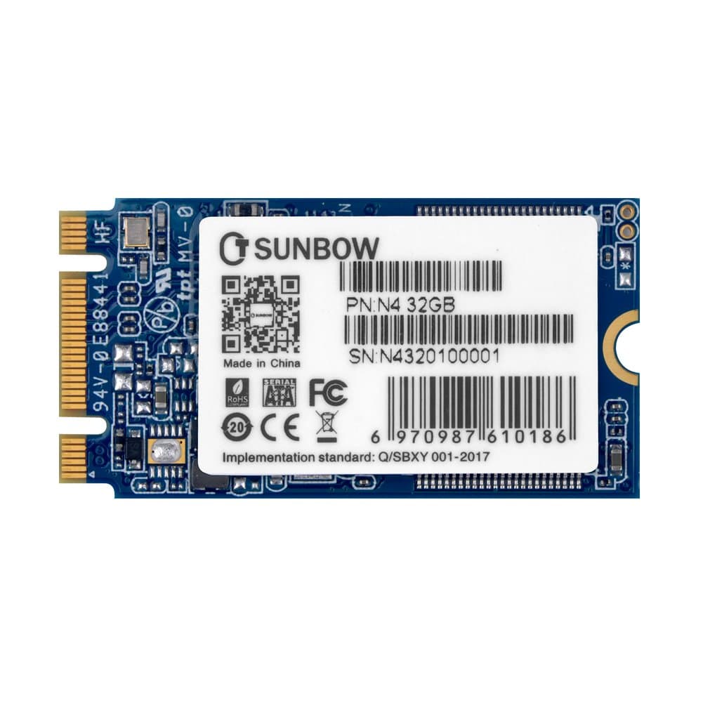 TCSUNBOW M.2 SATAIII NGFF 32GB Solid State Drive Disk for Ultrabook Desktop PCs and Mac Pro (22 * 42mm)