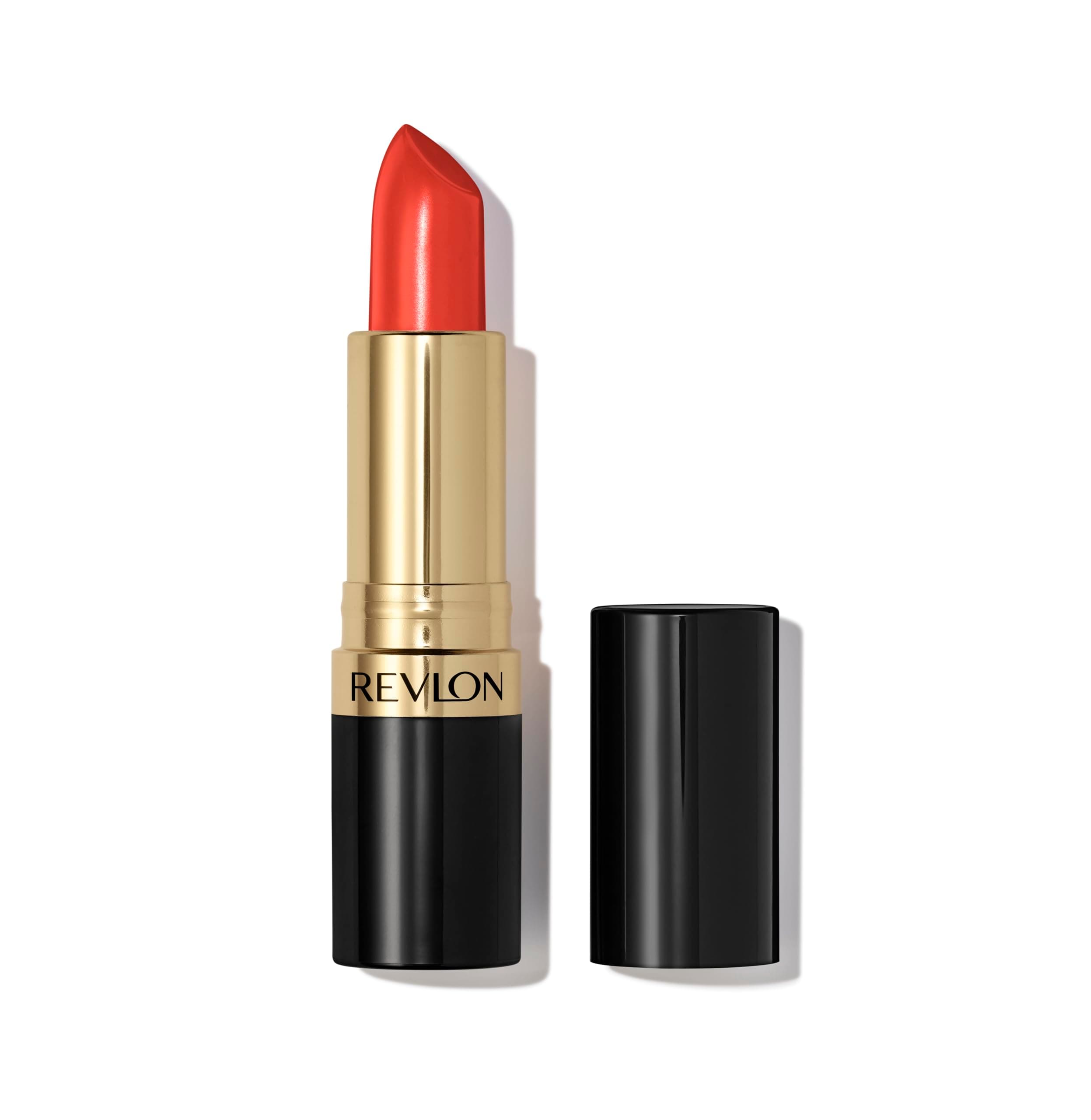 Super Lustrous Lipstick, Creamy Formula For Soft, Fuller-Looking Lips, Moisturized Feel, 750 Kiss Me Coral, 0.15 oz