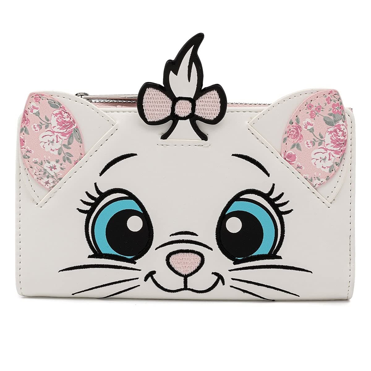 x Disney The Aristocats Marie Floral Flap Wallet