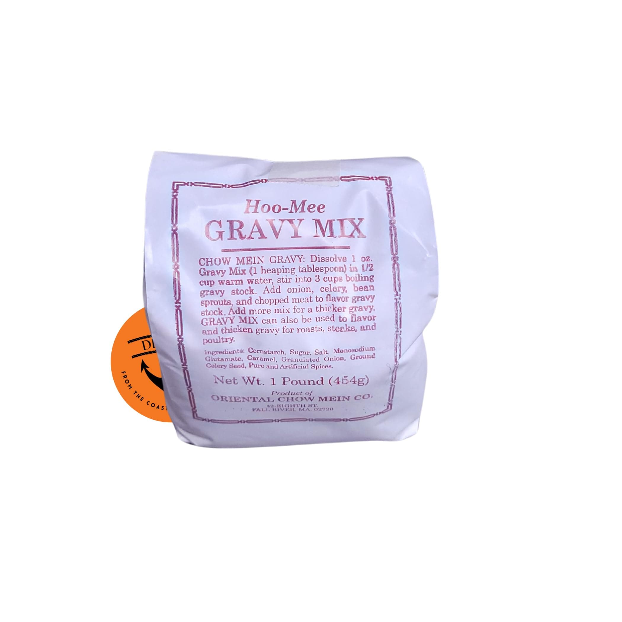 Fall River's Famous Hoo-Mee Chow Mein 1 Pound Gravy Mix with BONUS Des Mar Magnet