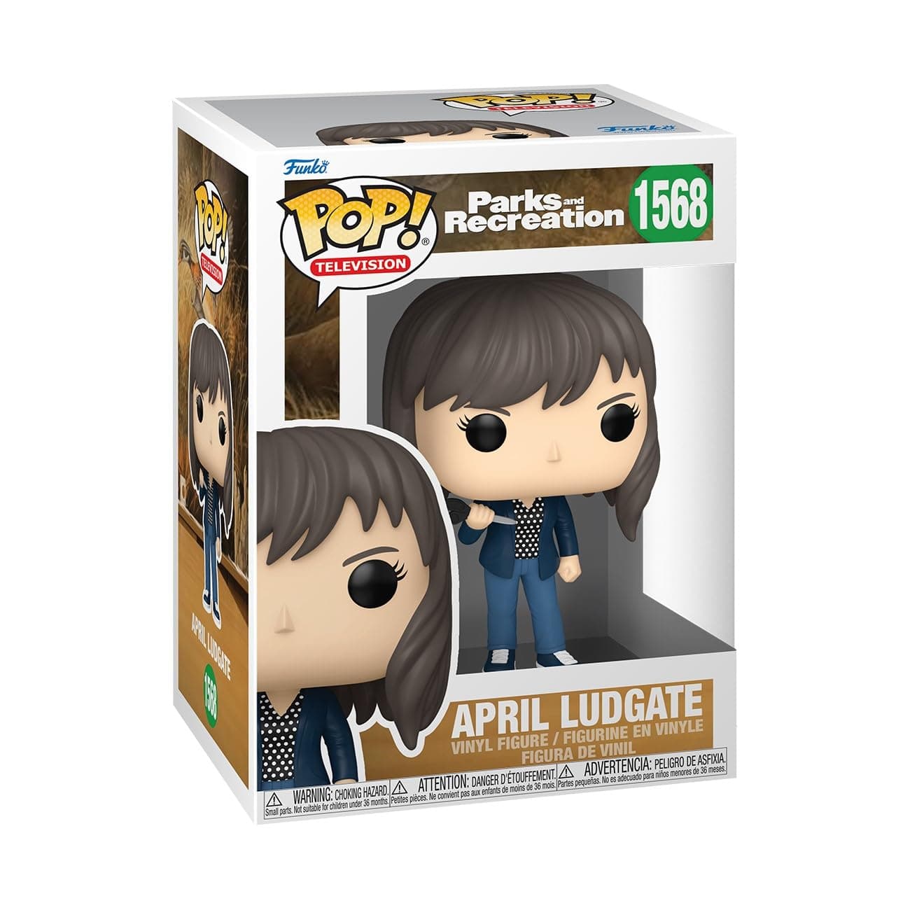 POP! TV: Parks & Recreation 15th Anniversary – April Ludgate - Collectable Vinyl Figure - Gift Idea - Official Merchandise - for Kids & Adults - TV Fans - Model Figure for Collectors and Display