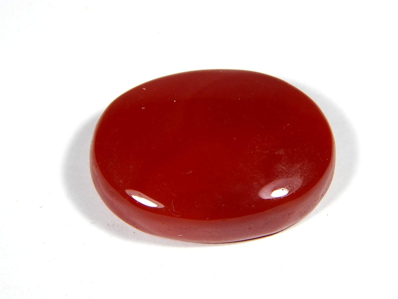 Certified Natural Yemeni Red Agate Stone, 57.3 cts, Sun's 6th, 8th & 12th House