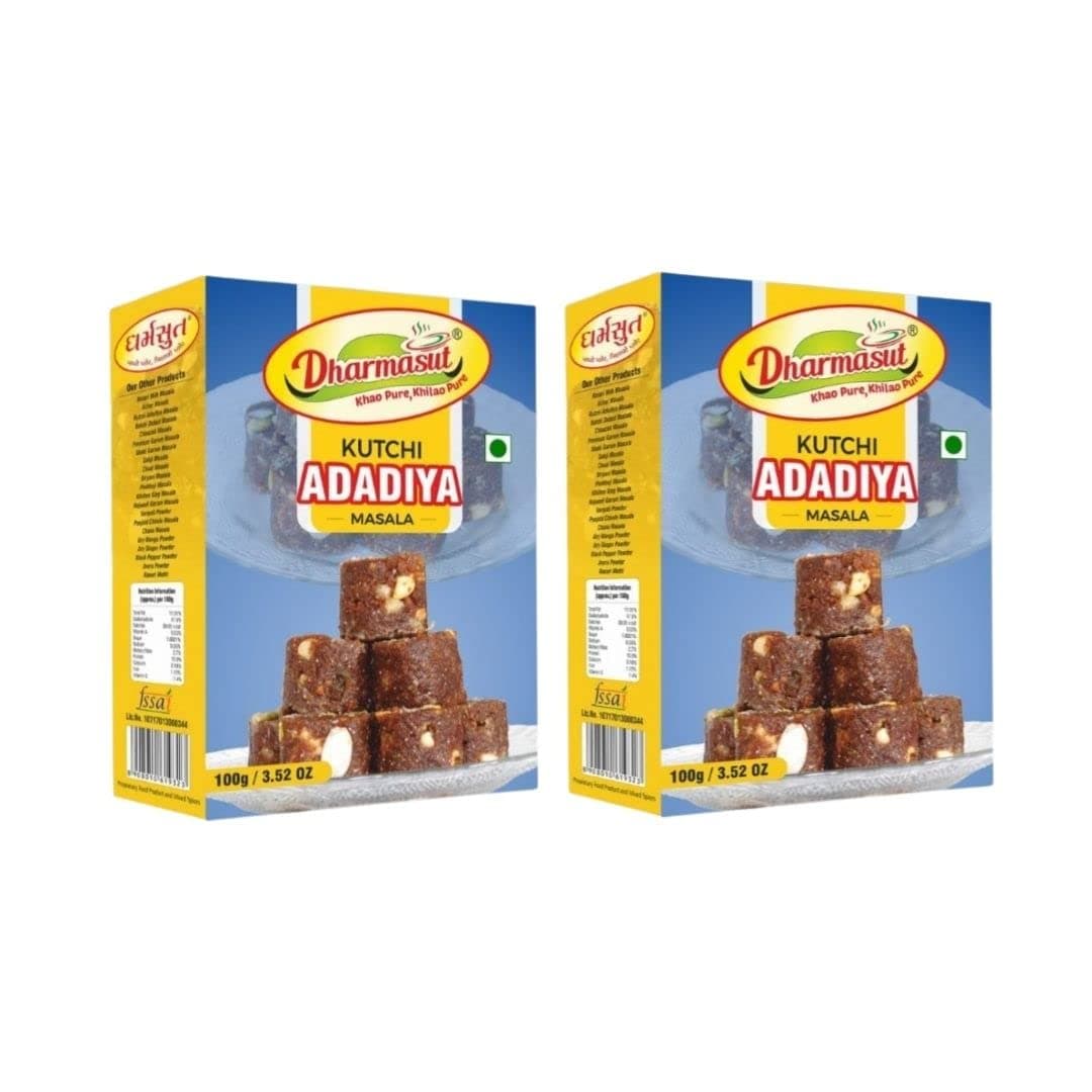 Dharmasut Kutchi Adadiya Masala 100grm - Pack of 2
