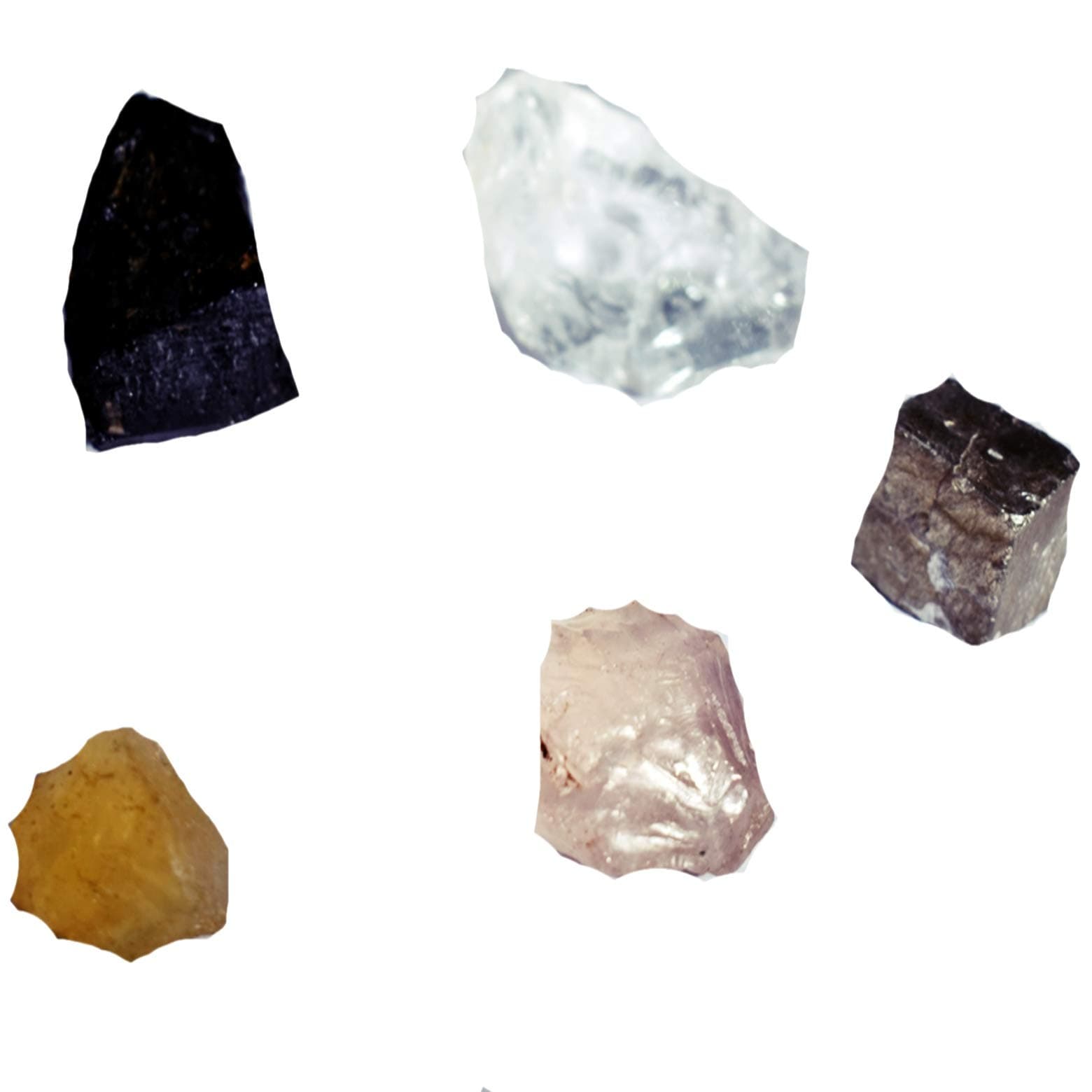 Natural Mix Crystal Healing Reiki Rough Raw Stone Vastu Correctioln Aura Cleaning and Remove of Negative Energy (Multicolor)