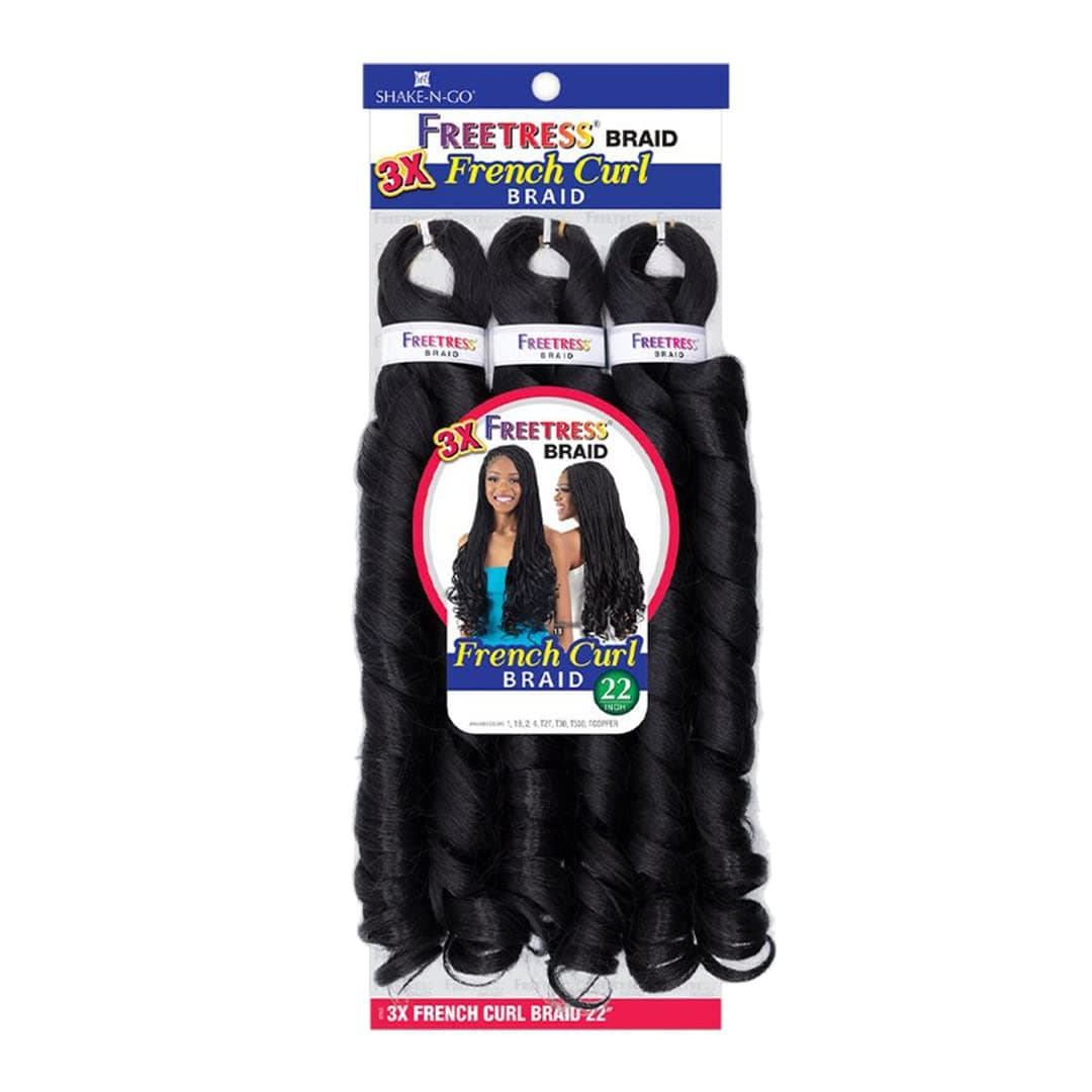 3X French Curl Braid 22'' (3 Pack, 2)