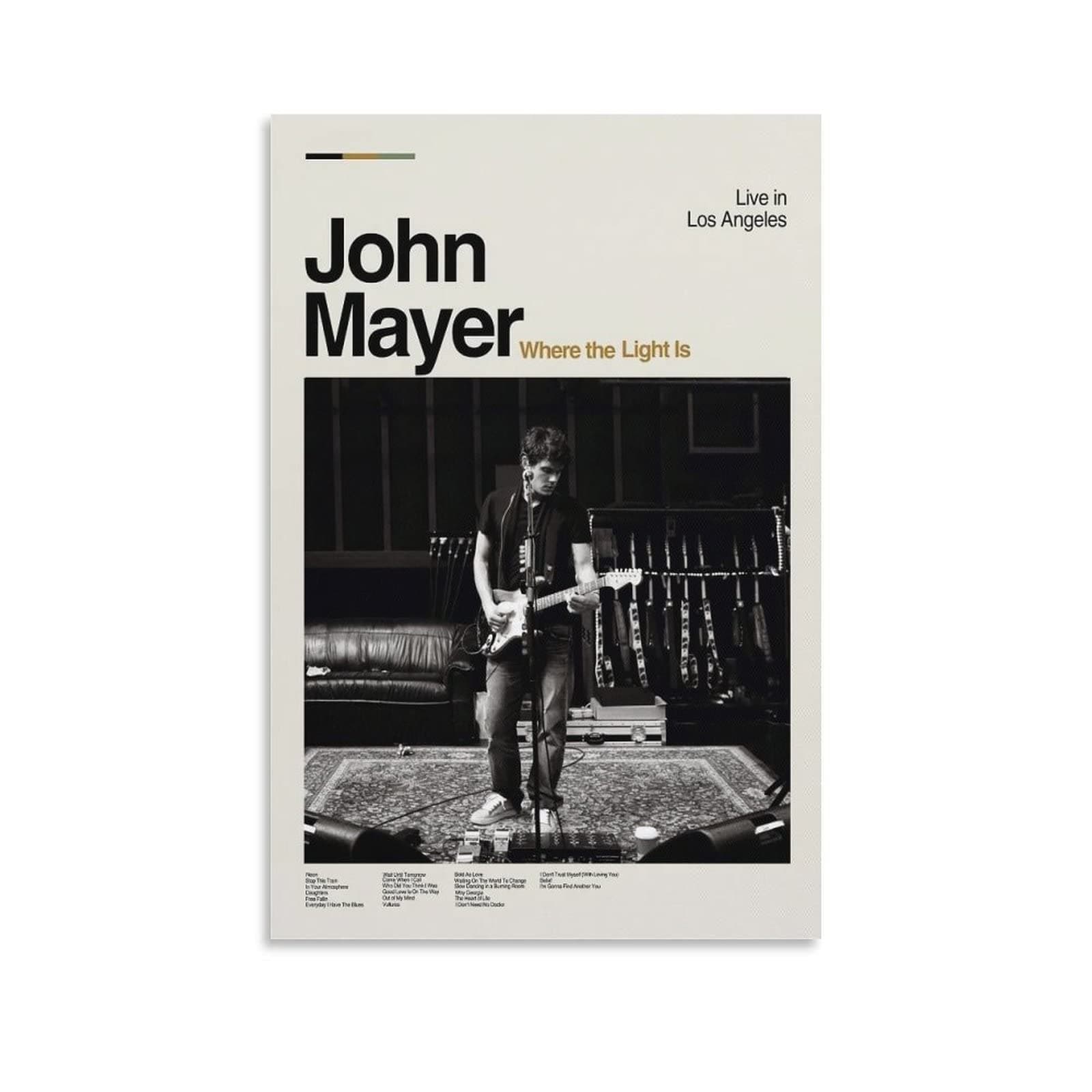 ZOIS Where The Light Is Album Music Posters for Room Aesthetic Canvas Art Poster And Wall Art Print Bedroom Decor Posters 12x18inch(30x45cm)