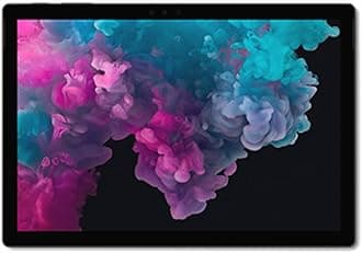 Microsoft Surface Pro 6 Tablet, 12-inch, Intel Core i7, 16GB RAM, 512GB SSD, Black (Renewed)