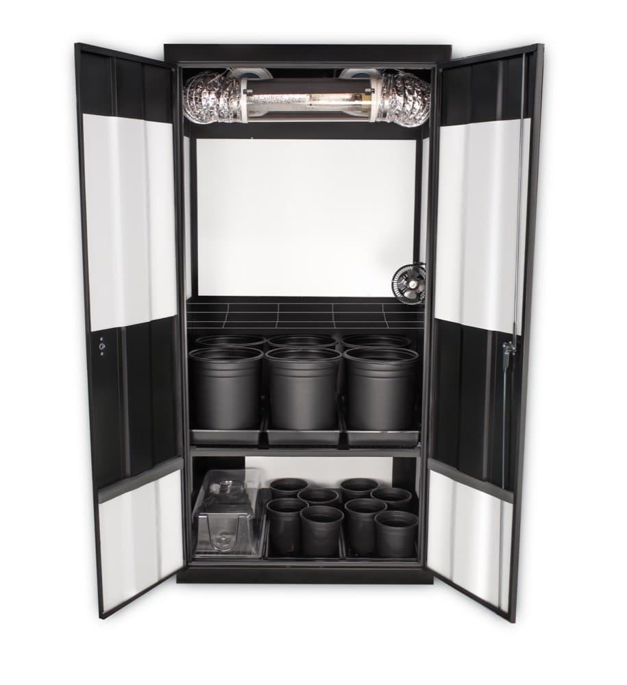 Deluxe 3.0 HPS Soil Grow Cabinet